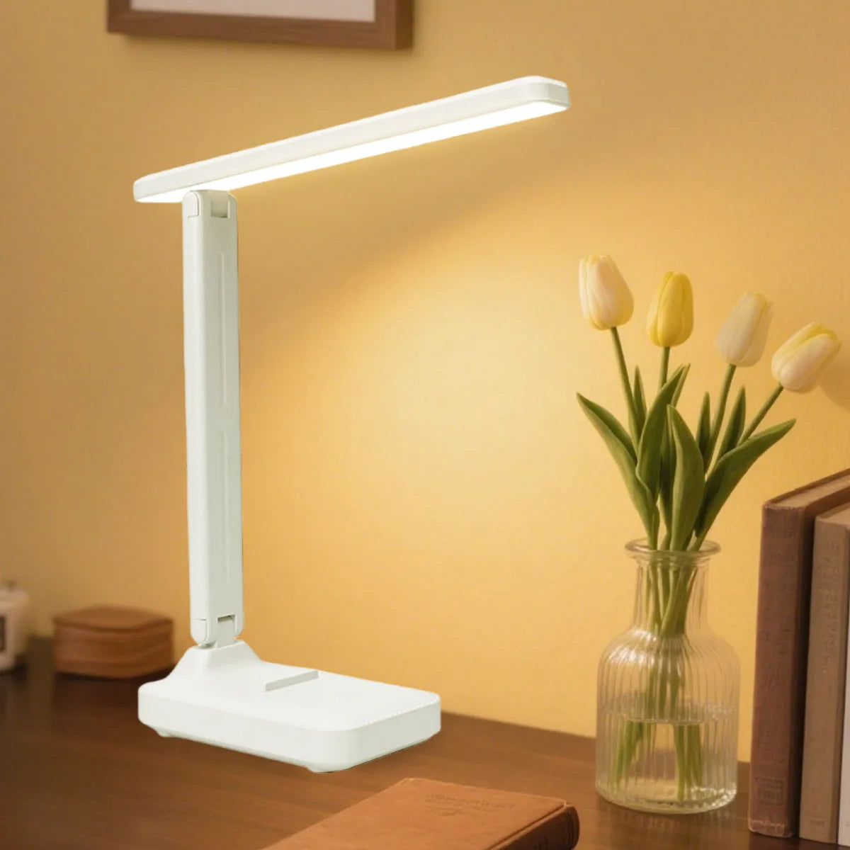 Single-Head LED Folding Desk Lamp.