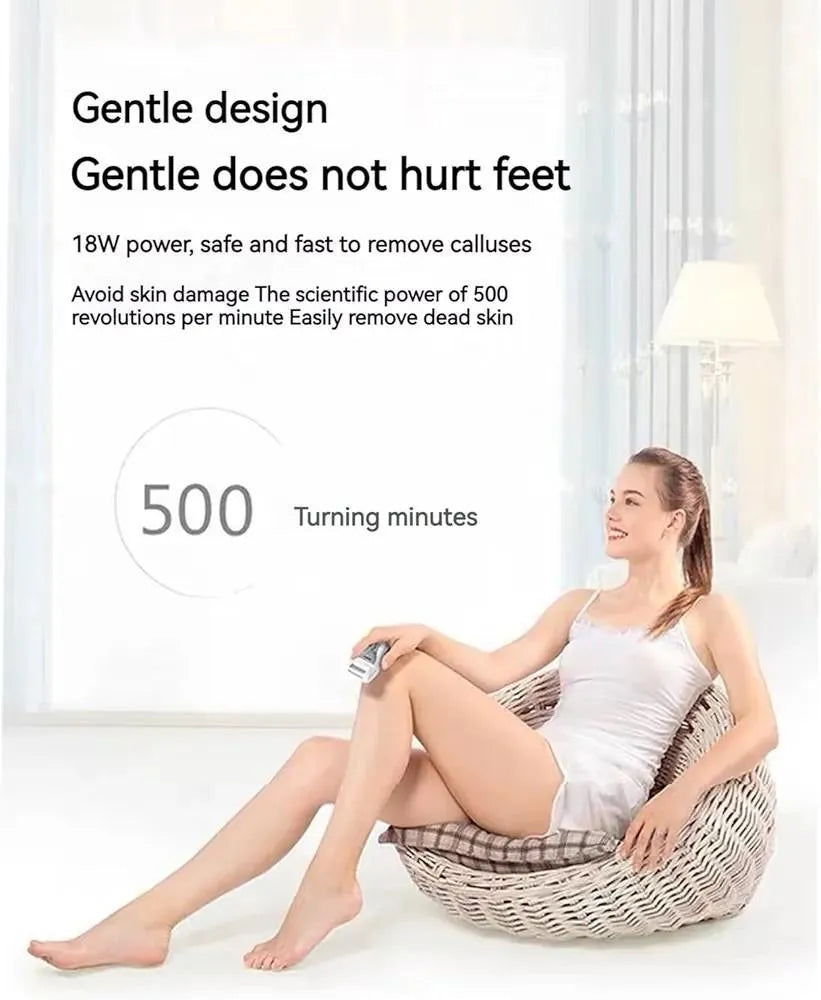 Electric Foot Exfoliating Scrubber