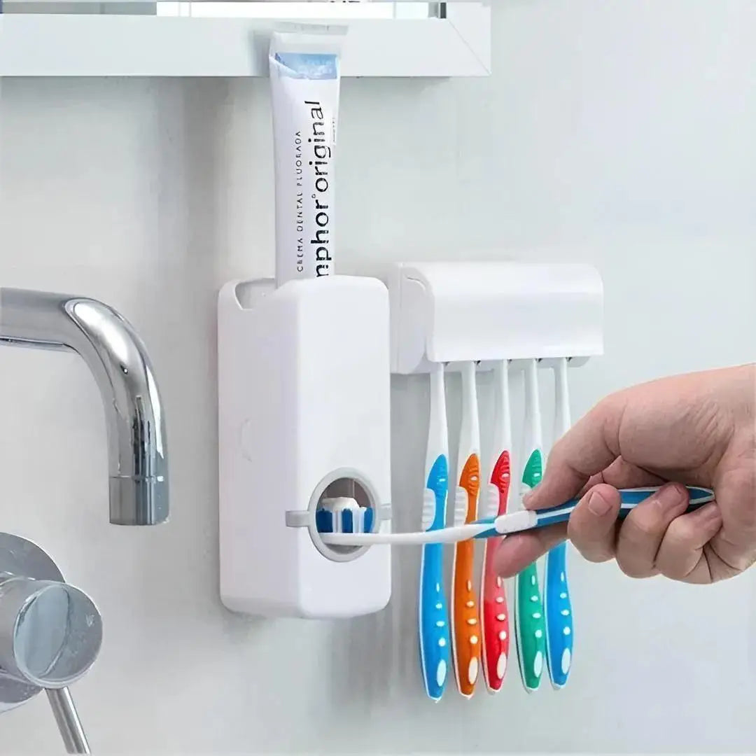 Bathroom Organization Toothpaste Dispenser