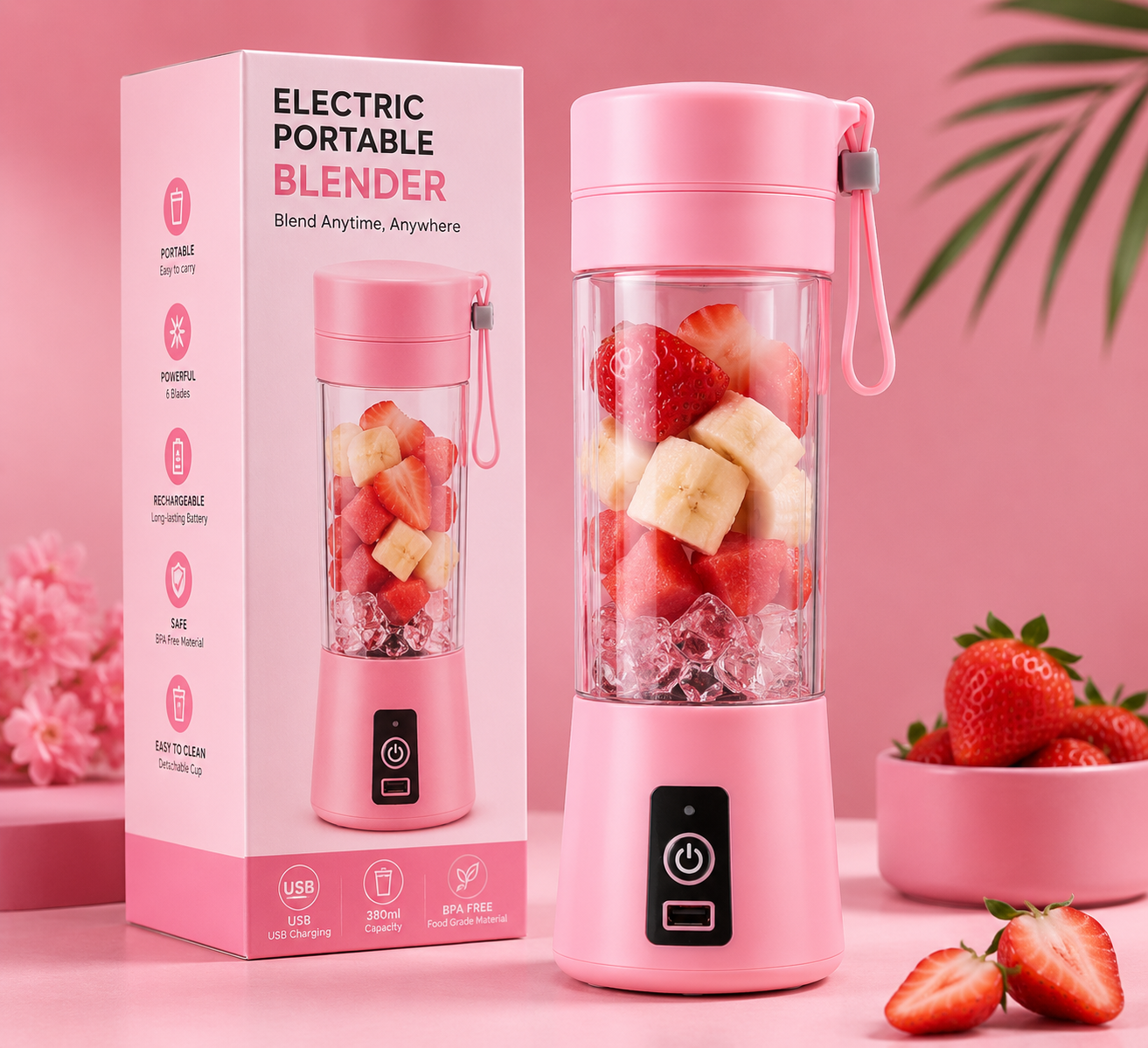 Electric Portable Blender