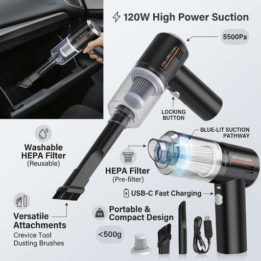 Mini Portable Vacuum Cleaner