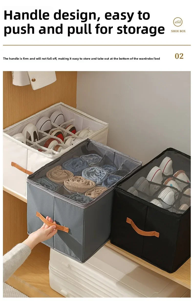 Foldable Shoe Storage Boxes