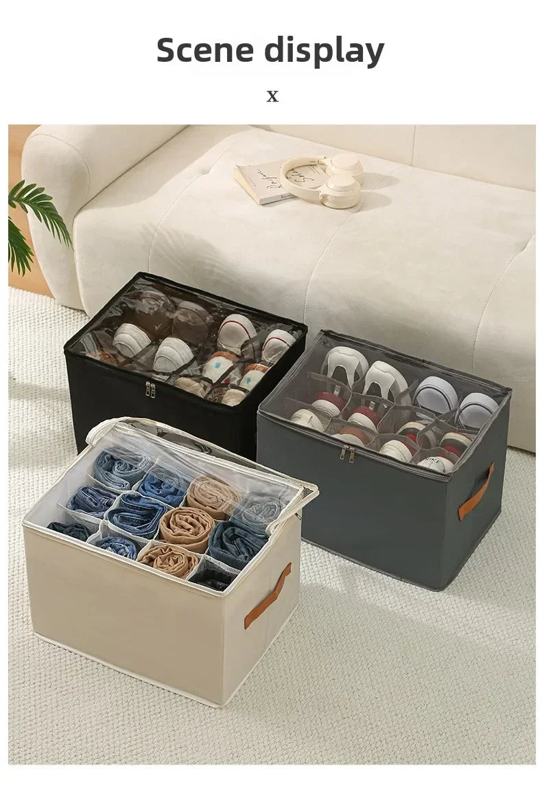 Foldable Shoe Storage Boxes