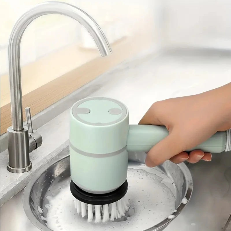 Electric Spin Scrubber.