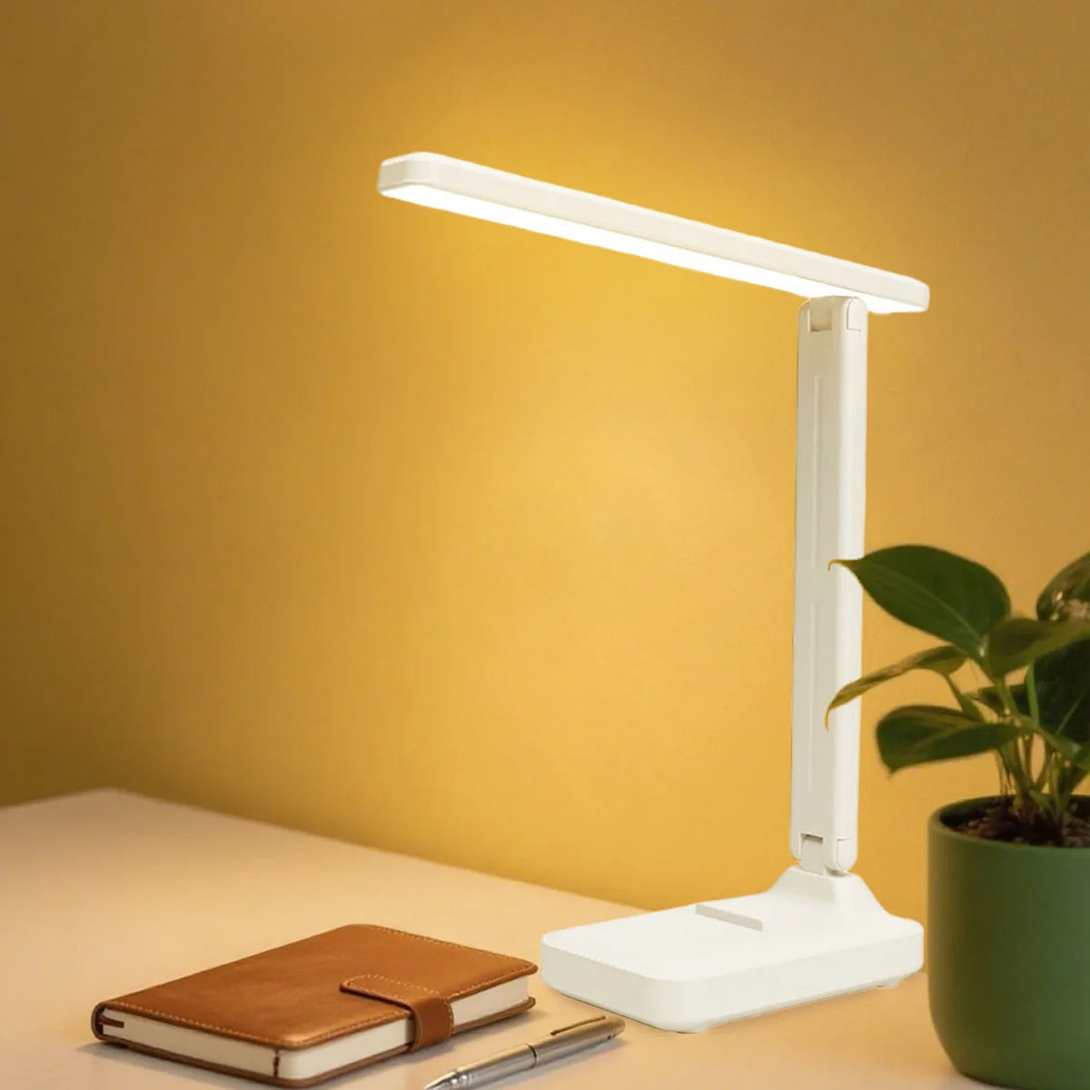 Single-Head LED Folding Desk Lamp.