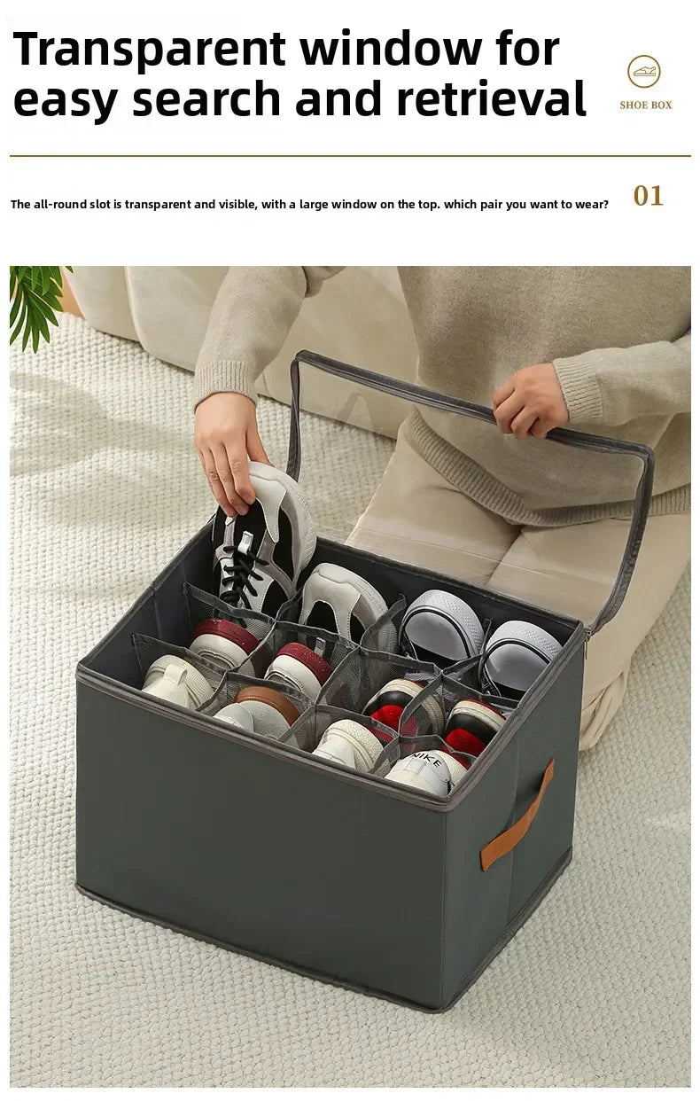Foldable Shoe Storage Boxes