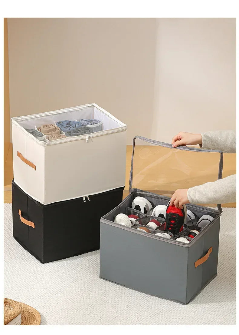 Foldable Shoe Storage Boxes