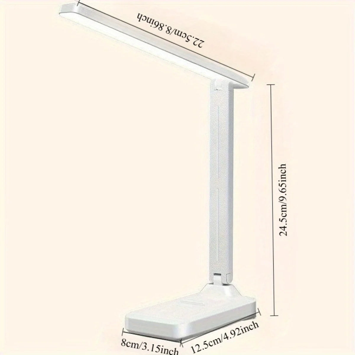Single-Head LED Folding Desk Lamp.